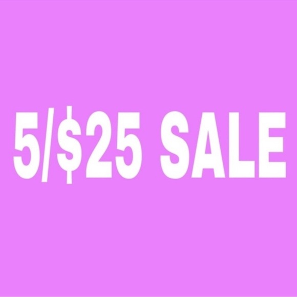 5 for $25 Sale - Picture 1 of 1